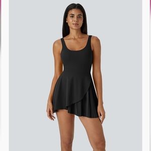Halara QuickDry Pleated 2-in-1 Mini Active Dress